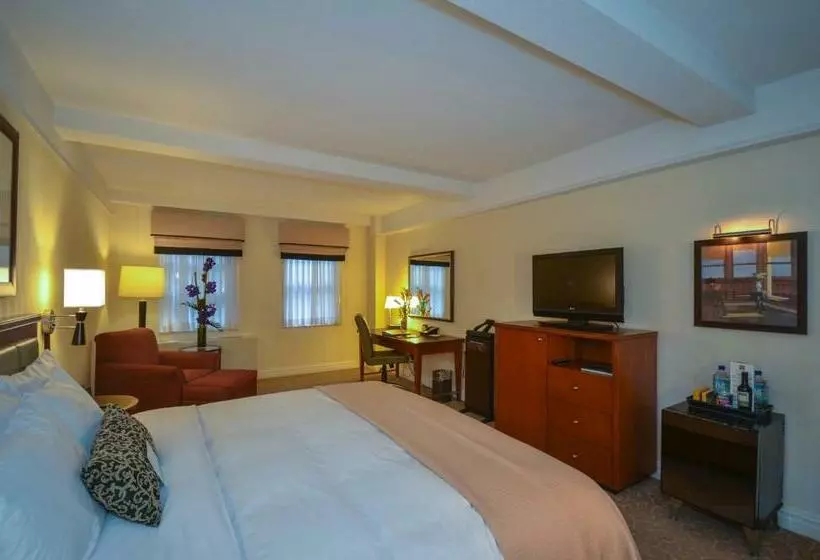 اتاق لوکس با تخت بزرگ, San Carlos Hotel New York