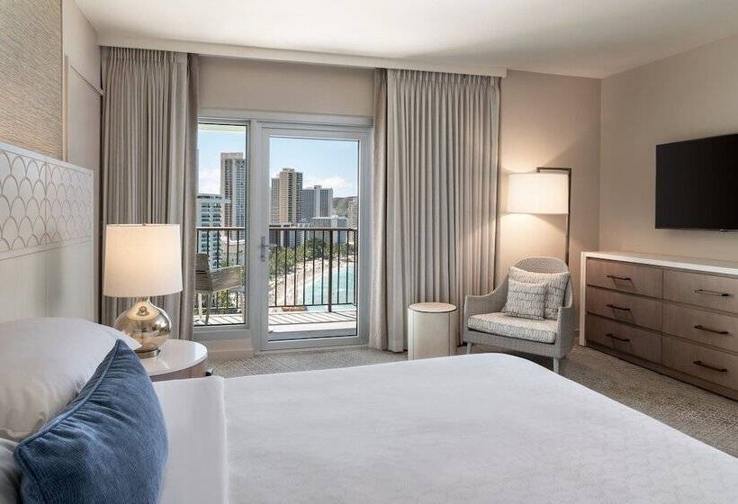 סוויטה נוף לים, Sheraton Waikiki Beach Resort