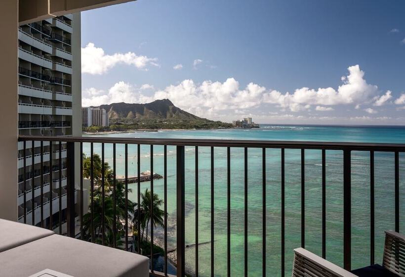 Номер Стандарт 2 Двуспальные Кровати, Sheraton Waikiki Beach Resort