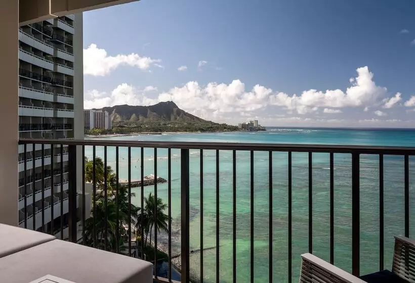اتاق استاندارد با 2 تخت دوبل, Sheraton Waikiki Beach Resort