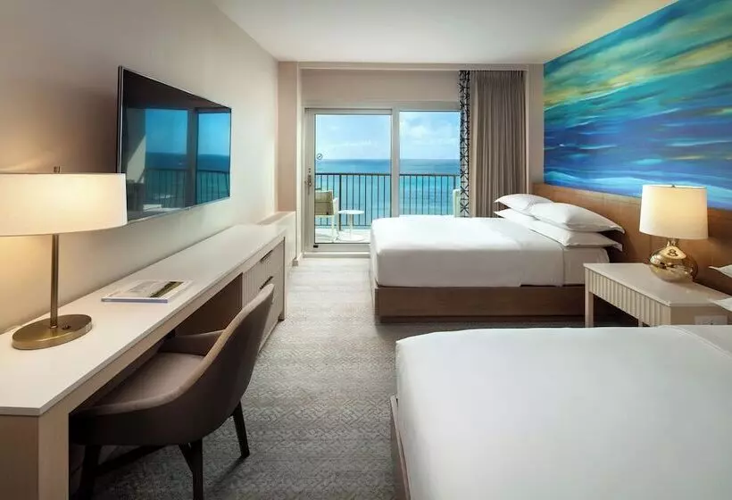 اتاق استاندارد با 2 تخت دوبل, Sheraton Waikiki Beach Resort