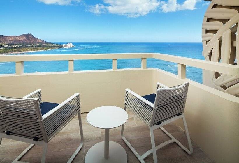 Номер Стандарт 2 Двуспальные Кровати, Sheraton Waikiki Beach Resort