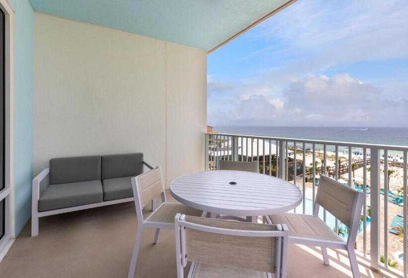 غرفة قياسية مطلّة علي البحر مزوَّدة بشُرفة, Fairfield By Marriott Inn & Suites Pensacola Beach