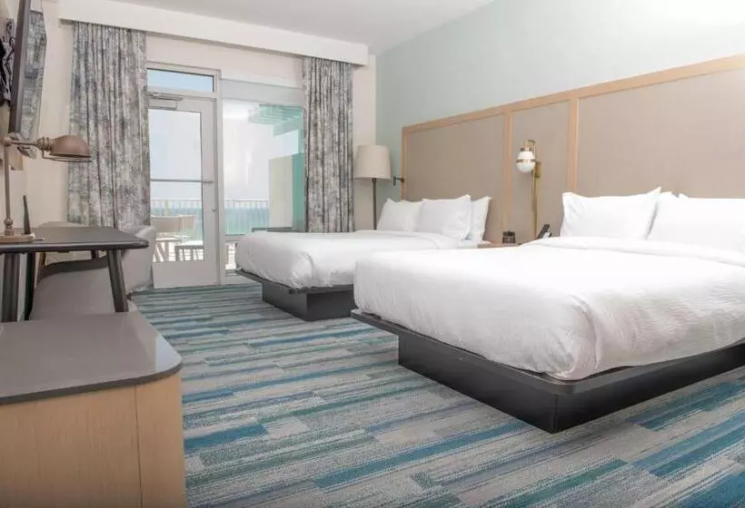 クイーンサイズベッドのスタンダードルーム, Fairfield By Marriott Inn & Suites Pensacola Beach
