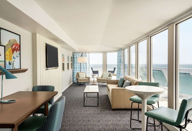 小型套房带海景, Doubletree By Hilton Ocean City Oceanfront