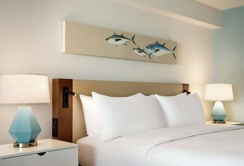 带双人床的基本房间, Doubletree By Hilton Ocean City Oceanfront