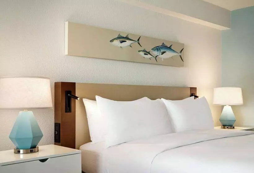 ダブルベッドのベーシックルーム, Doubletree By Hilton Ocean City Oceanfront