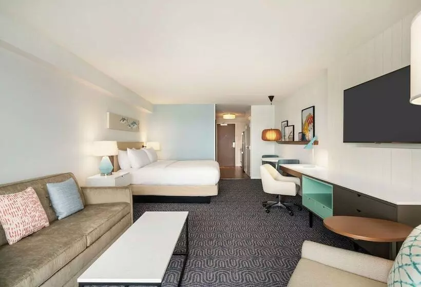 ダブルベッドのベーシックルーム, Doubletree By Hilton Ocean City Oceanfront