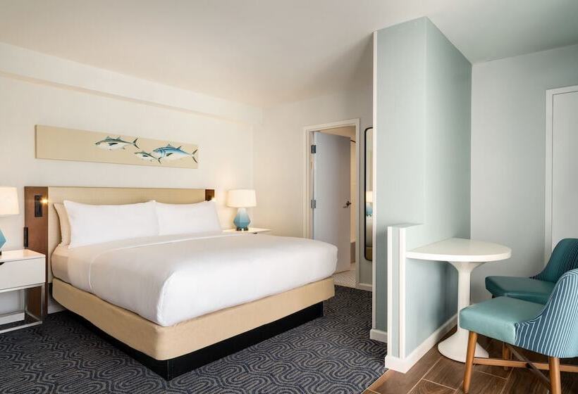 ダブルベッドのベーシックルーム, Doubletree By Hilton Ocean City Oceanfront