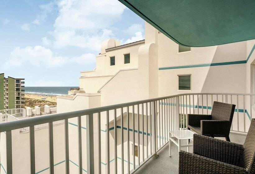 ダブルベッドスタンダードルーム, Doubletree By Hilton Ocean City Oceanfront