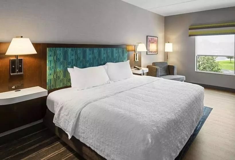 キングサイドベッドのスタンダードワンルーム, Hampton Inn Nanuet