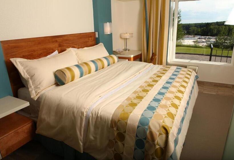 キングサイズベッドのスタンダードルーム, Motel Chute Des Pères