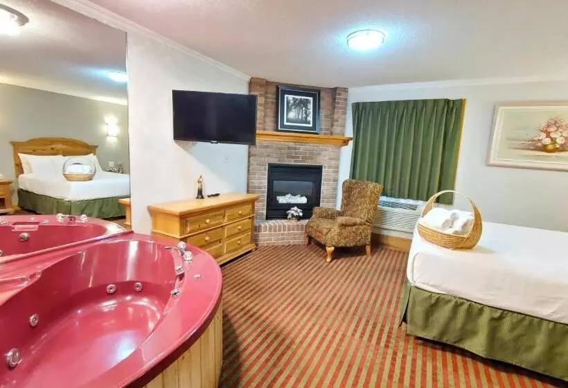 バスタブ付きスタンダードルーム, Knights Inn Colonial Fireside Inn