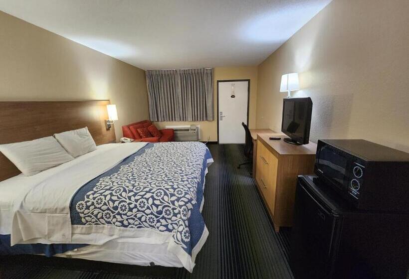 キングサイズベッドのスタンダードルーム, Budget Host Inn