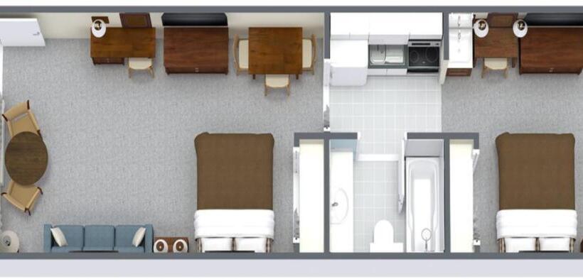 2 Bedrooms Suite Sea View, Holiday Sands South