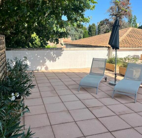 디럭스 룸 킹사이즈 침대, Mas Angelussi   Le Clos Du Soleil