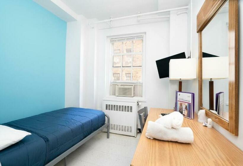 اتاق استاندارد یک تخته با سرویس بهداشتی مشترک, West Side Ymca