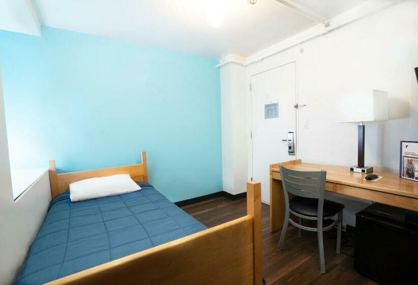 اتاق استاندارد یک تخته با سرویس بهداشتی مشترک, West Side Ymca