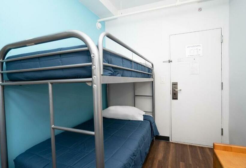 اتاق استاندارد با تختخواب دوطبقه و حمام مشترک, West Side Ymca