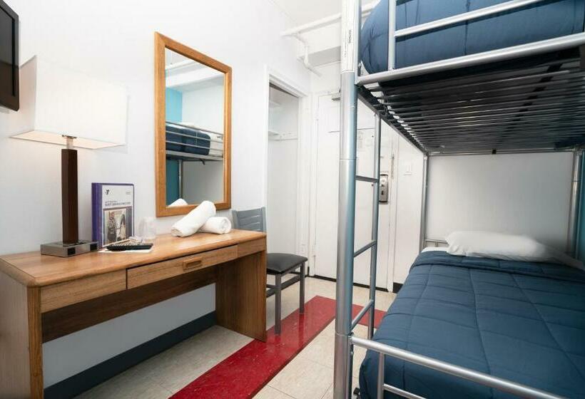 اتاق استاندارد با تختخواب دوطبقه و حمام مشترک, West Side Ymca