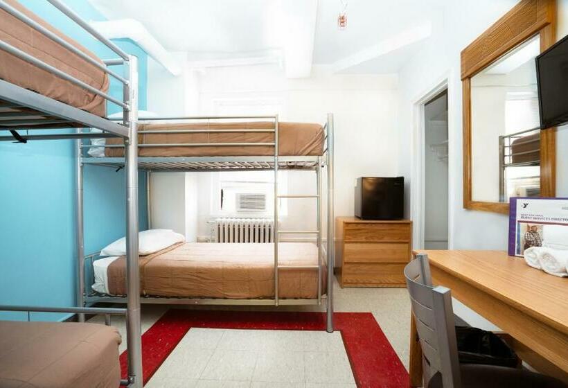 اتاق استاندارد چهار تخته, West Side Ymca