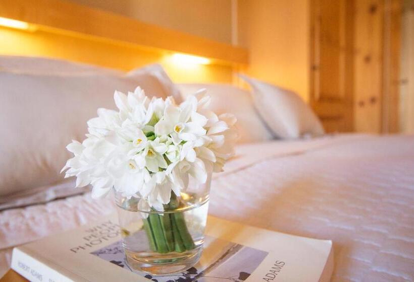 景色の見えるデラックスルーム, Europa Suites St Moritz