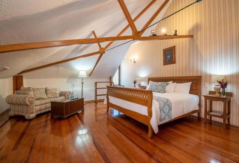 キングサイズベッドのスタンダードルーム, Quinta Las Acacias Hotel Boutique