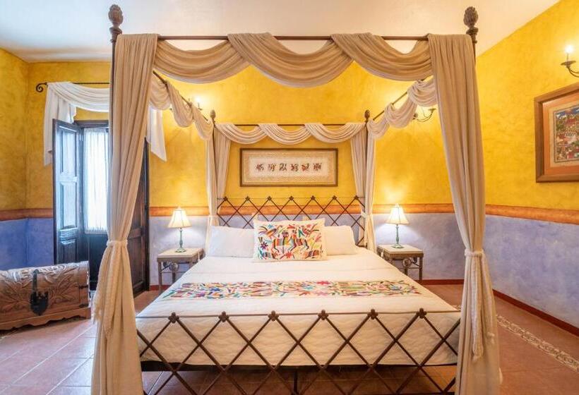 キングサイズベッドのデラックスルーム, Quinta Las Acacias Hotel Boutique