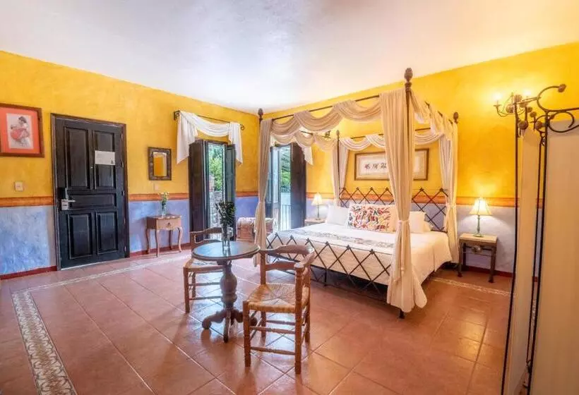 اتاق لوکس با تخت بزرگ, Quinta Las Acacias Hotel Boutique