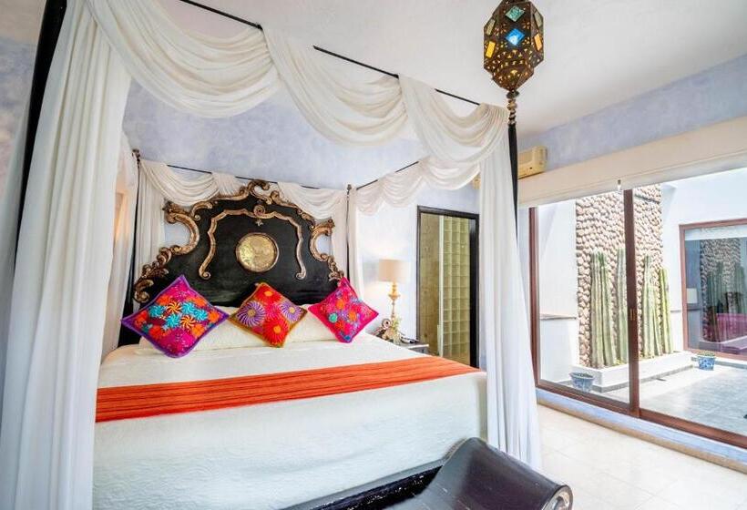 キングサイズベッドのスーペリアルーム, Quinta Las Acacias Hotel Boutique