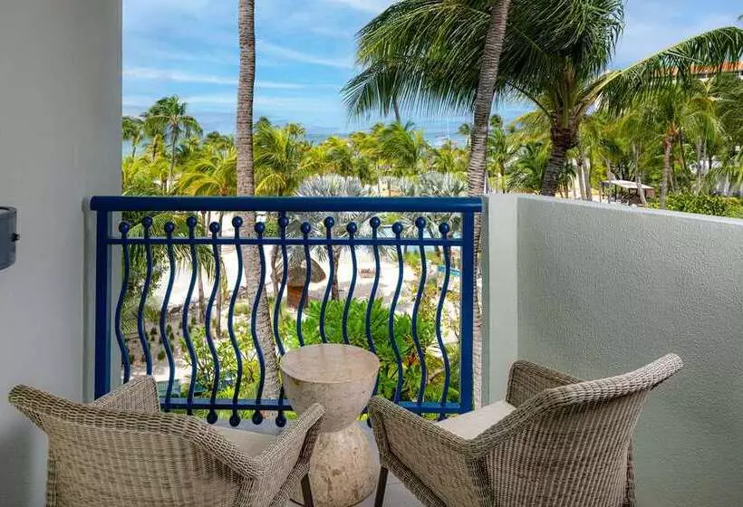 اتاق استاندارد با چشم‌انداز دریا, Hilton Aruba Caribbean Resort And Casino