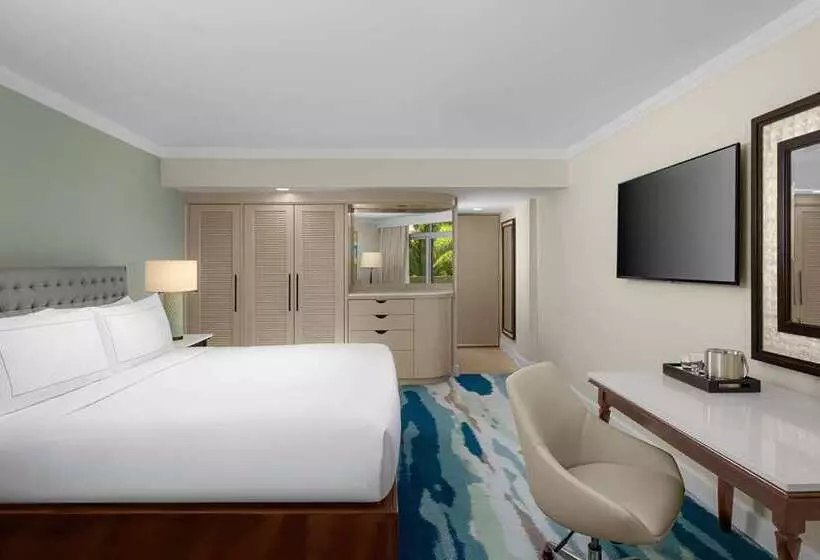 اتاق استاندارد با تخت بزرگ, Hilton Aruba Caribbean Resort And Casino