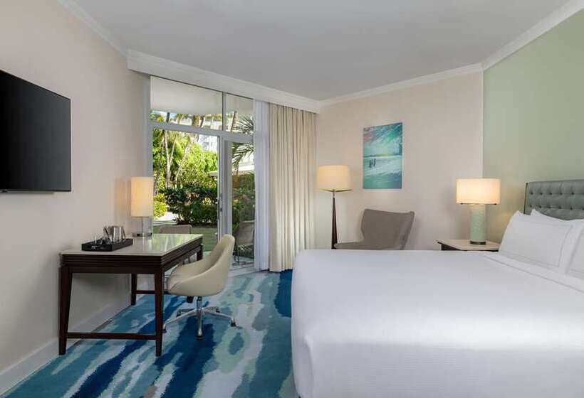 اتاق استاندارد با تخت بزرگ, Hilton Aruba Caribbean Resort And Casino