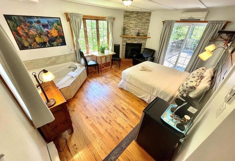 발코니가 있는 스위트, Auberge Spa & Beaux Reves