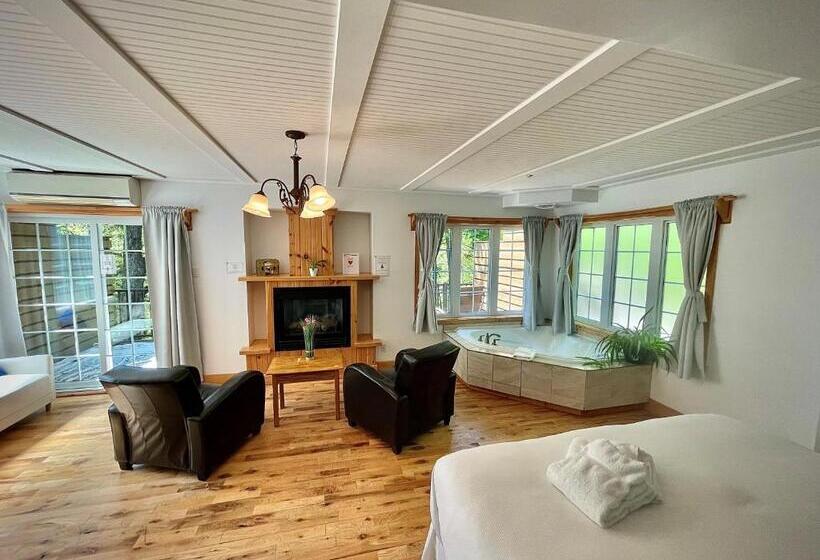 带阳台套房, Auberge Spa & Beaux Reves