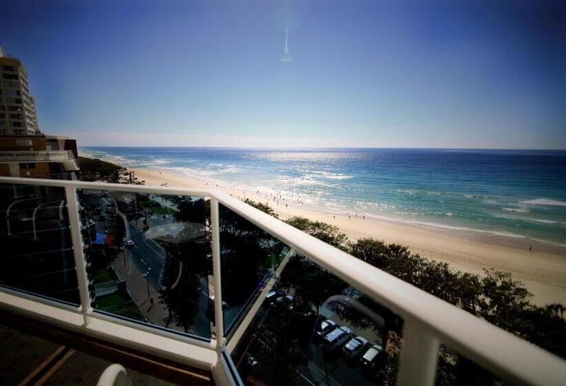 침실 3개 펜트하우스 아파트, Grosvenor Beachfront Apartments Surfers Paradise