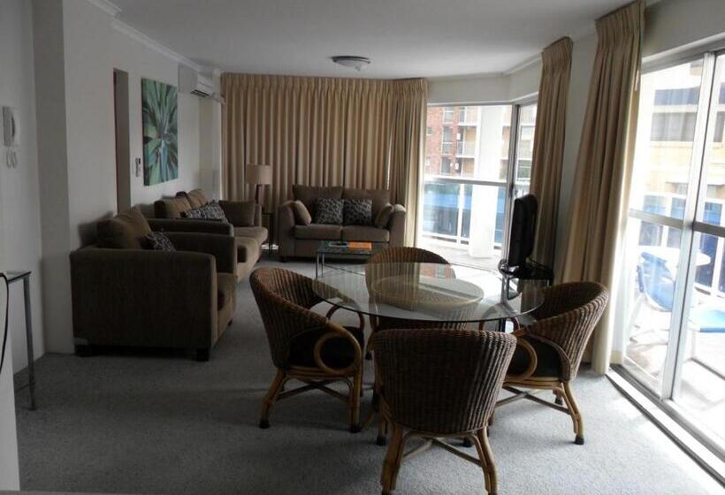 Апартаменты 2 Спальни, Grosvenor Beachfront Apartments Surfers Paradise