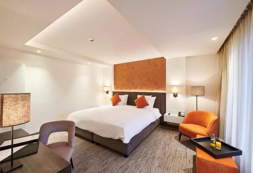 اتاق استاندارد با تخت بزرگ برای معلولان, Keizershof Hotel Aalst