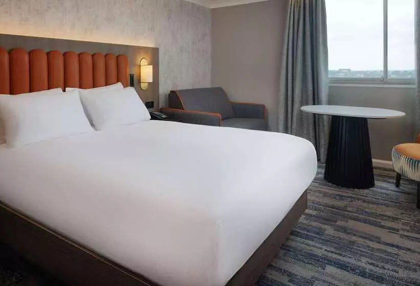 ダブルベッドスタンダードルーム, Hilton Puckrup Hall Hotel & Golf Club, Tewkesbury