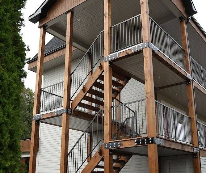 Номер Стандарт 2 Двуспальные Кровати, Auberge De La Pointe