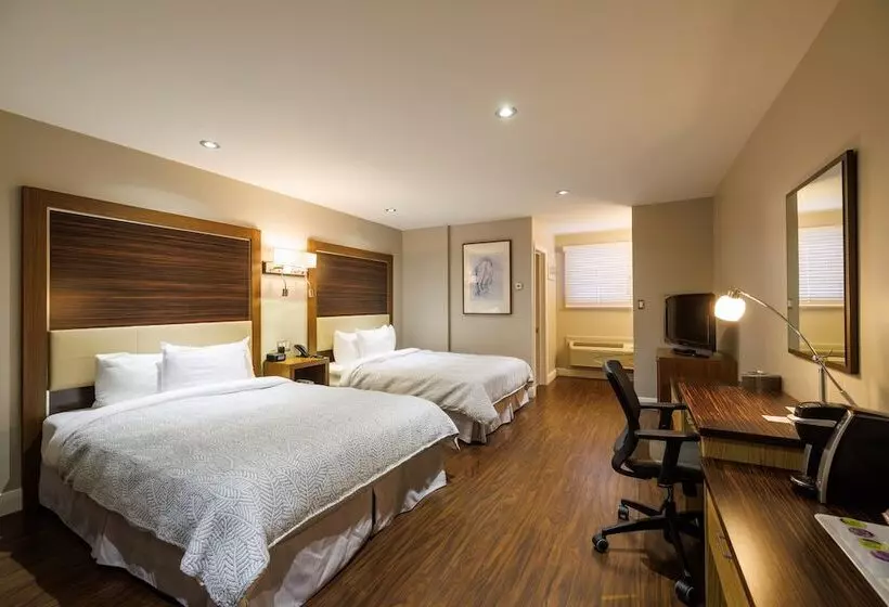 2ダブルベッドのスタンダードルーム, Auberge De La Pointe
