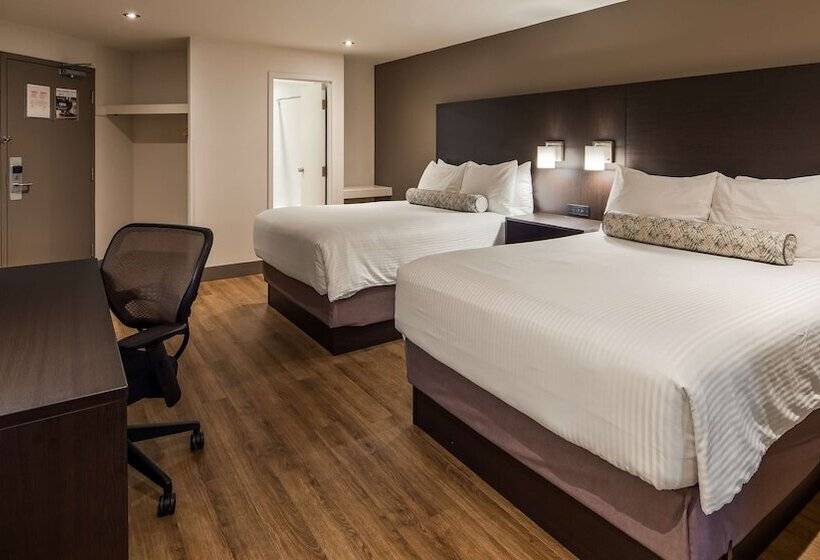 带2个双人床的标准工作室, Best Western Hotel St. Jerome
