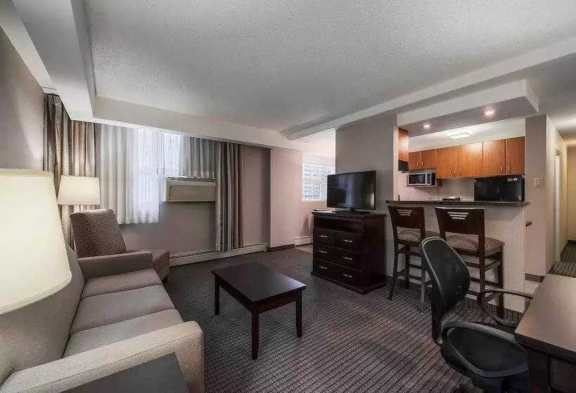 ２ベッドスイートルーム, Coast Calgary Downtown Hotel & Suites By Apa