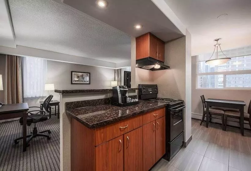 ２ベッドスイートルーム, Coast Calgary Downtown Hotel & Suites By Apa