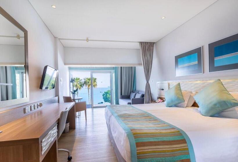 발코니가 있는 바다 전망 수피리어 룸, Crowne Plaza Limassol, An Ihg