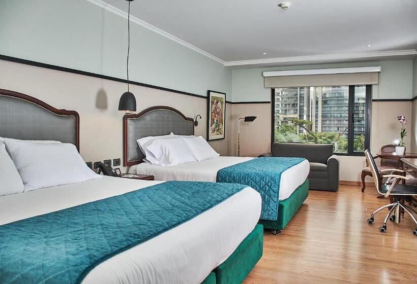 ２ダブルベッドのスタンダードルーム, Poblado Plaza