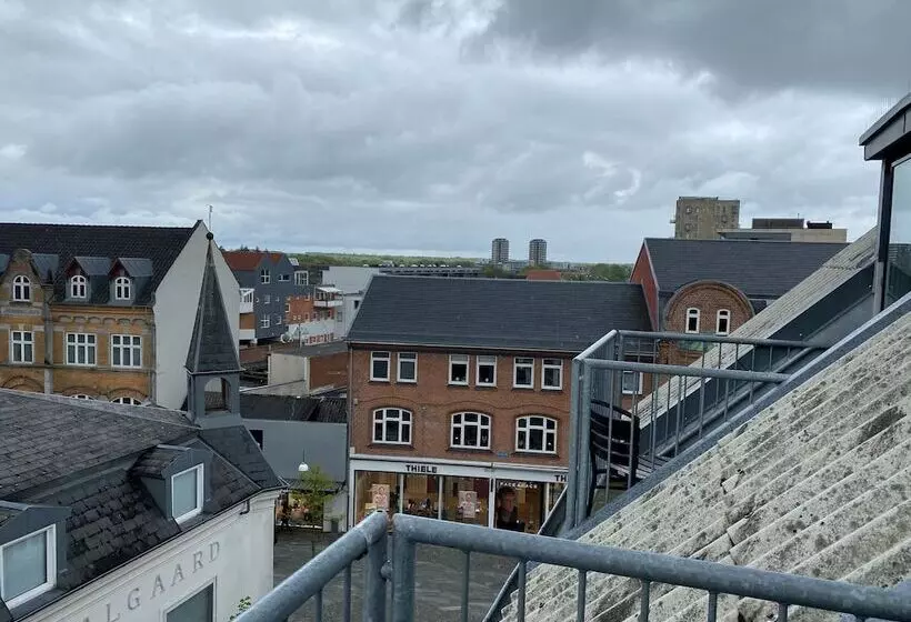 اتاق استاندارد یک تخته با چشم‌انداز شهر, Herning City