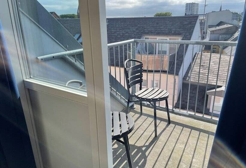 غرفة قياسية فردية مطلة على المدينة, Herning City