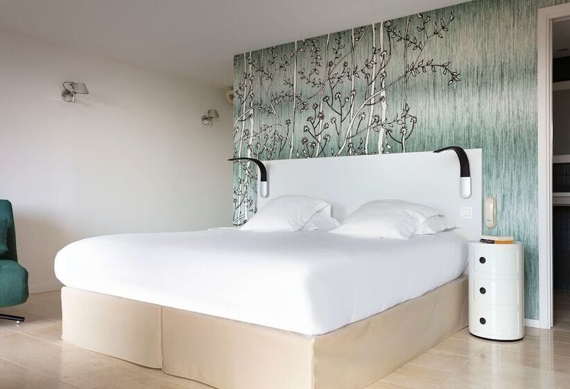 اتاق لوکس با چشمانداز دریا, Best Western Hotel Alcyon