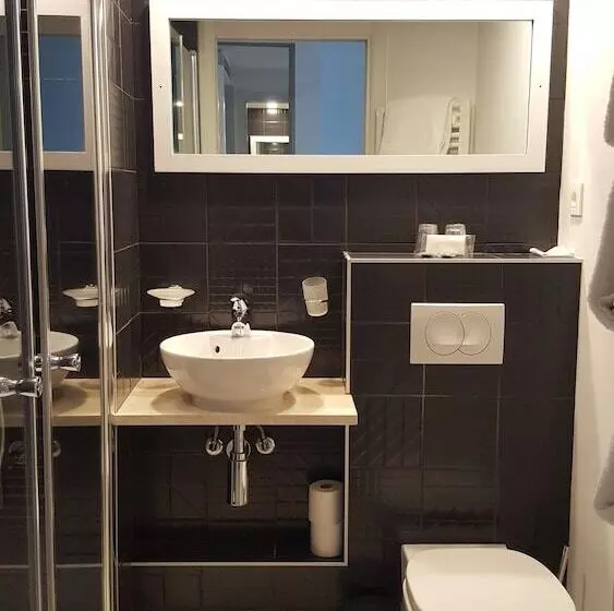 海の見えるダブルベッドスタンダードルーム, Best Western Hotel Alcyon